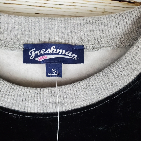 NWT Freshman Velour Top Sweatshirt - Picture 3 of 5